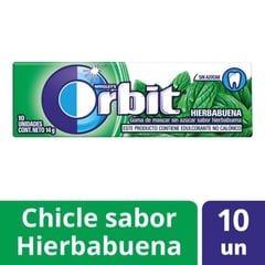 ORBIT - Chicle Hierba Buena 14 g