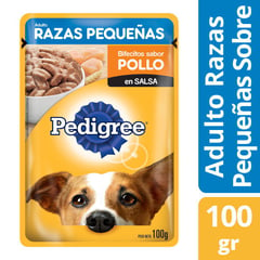 PEDIGREE - Alimento Húmedo para Perro Adulto Sabor Pollo 100 g