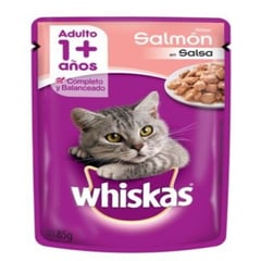 WHISKAS - Alimento Para Gatos Pouch Salmon