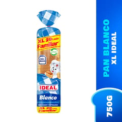 IDEAL - Pan de Molde Blanco XL 750 g