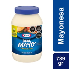 KRAFT - Mayonesa Real Mayo Frasco 789 g