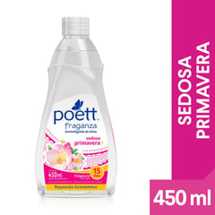 POETT - FRAGANZA SEDOSA PRIMAVERA 450 ML. REFILL