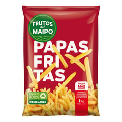 FRUTOS DEL MAIPO - Papas Prefritas Congeladas Frutos de Maipo 1 Kg