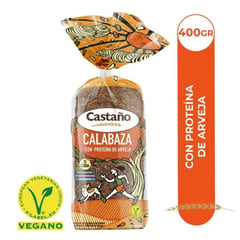 CASTAÑO - Pan Molde Calabaza Mix