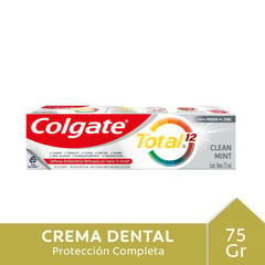 COLGATE - Pasta de Dientes Total 12 Clean Mint