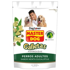 MASTER DOG - Galletas para Perro Adulto Sabor Menta 500 g