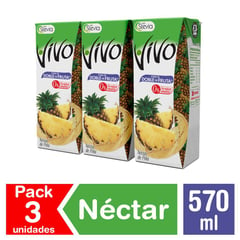 VIVO - Tripack Néctar Piña