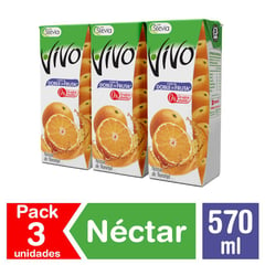 VIVO - Tripack Néctar Naranja