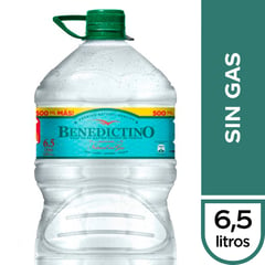 BENEDICTINO - Bidon de Agua Purificada Sin Gas 6.5 L