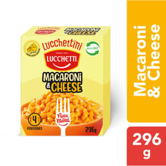 LUCCHETTI - PASTA PRONTA MARARONI y CHESSE 296 GRS