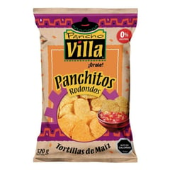 PANCHO VILLA - Tortillas de Maiz Redondas 320 g