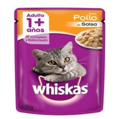 WHISKAS - Alimento para Gatos Pouch Pollo