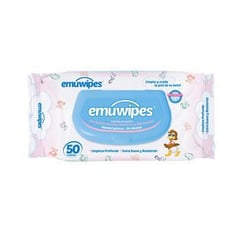 EMUWIPES - Toallitas Húmedas para Bebés Flip Top 50 Un