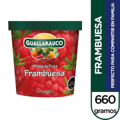 GUALLARAUCO - HELADO FRAMBUESA 900 ML