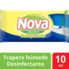 NOVA - Traperos Húmedos Desechables 10 Un