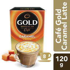 GOLD - Café Tentaciones Caramelo 8 Sobres