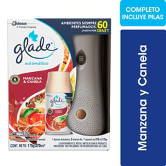 GLADE - Desodorante Ambiental Automático Manzana Canela