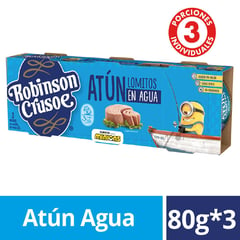 ROBINSON CRUSOE - Pack Atún en Agua