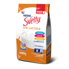 SVELTY - Leche en Polvo Descremada Sin Lactosa Nestle 800 g