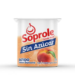 SOPROLE - Yoghurt sin Azúcar Durazno