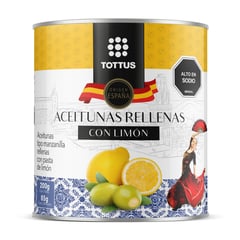 TOTTUS - Aceitunas Rellenas De Limón