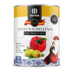 TOTTUS - Aceitunas Rellena Pimiento