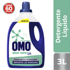 OMO - Detergente Líquido Soft Aloe Vera 3 L