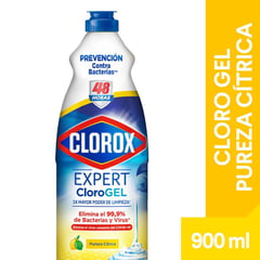 CLOROX - Cloro Gel Aroma Pureza Cítrica 900 ml