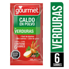 GOURMET - Caldo en Polvo Verduras