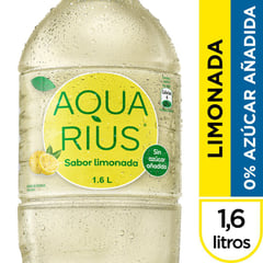 AQUARIUS - Agua saborizada limonada sin azúcar añadida