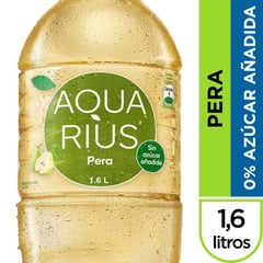 AQUARIUS - Agua Sabor Pera Sin Azúcar 1.6 L