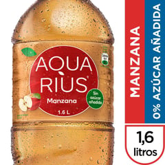 AQUARIUS - Agua Saborizada Manzana Sin Azúcar Añadida