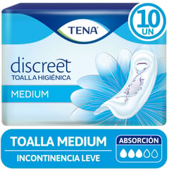 TENA - Toallas Incontinencia Discreet Medium