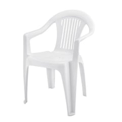 REYPLAST - Silla Barcelona con Brazo Blanca