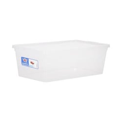 REYPLAST - Caja Organizadora 6 Litros 34x20x12 cm Transparente