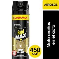 RAID - Insecticida Mata Arañas en Aerosol 450 ml