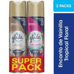 GLADE - Pack Desodorante Ambiental Spray 2 UN Recarga