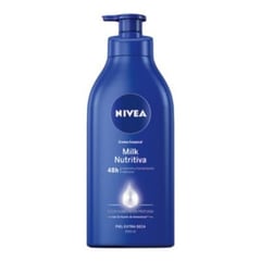 NIVEA - Crema Corporal Milk Nutritiva Piel Extra Seca