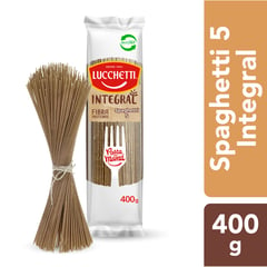 LUCCHETTI - SPAGHETTI 5 INTEGRAL LUCCCHETTI 400GR