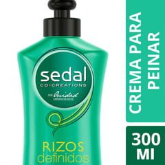 SEDAL - Crema de Peinar Rizos definidos