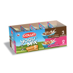 COLUN - Pack Yoghurt Yogumix Natural Cereales Chocolate y Choco Colores