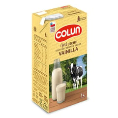 COLUN - Leche Semidescremada Sabor Vainilla