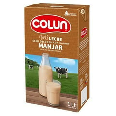 COLUN - Leche Semidescremada Sabor Manjar