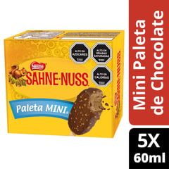 SAHNE NUSS - PALETA MINI SAVORY 5 UN.