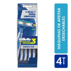 GILLETTE - Máquinas Para Afeitar Prestobarba Ultragrip3 Desechables