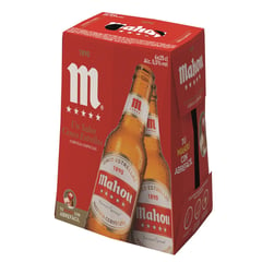 MAHOU - Pack Cerveza Lager 5e 5.5° Bot