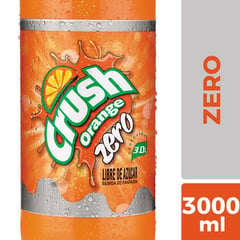 CRUSH - Gaseosa Naranja Zero