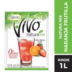 VIVO - Bebida Instantanea En Polvo Naranja Frutilla