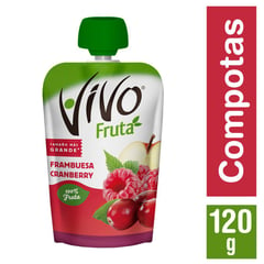 VIVO - Compota Fruta Frambuesa Cranberry