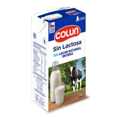 COLUN - Leche Entera Natural Sin Lactosa